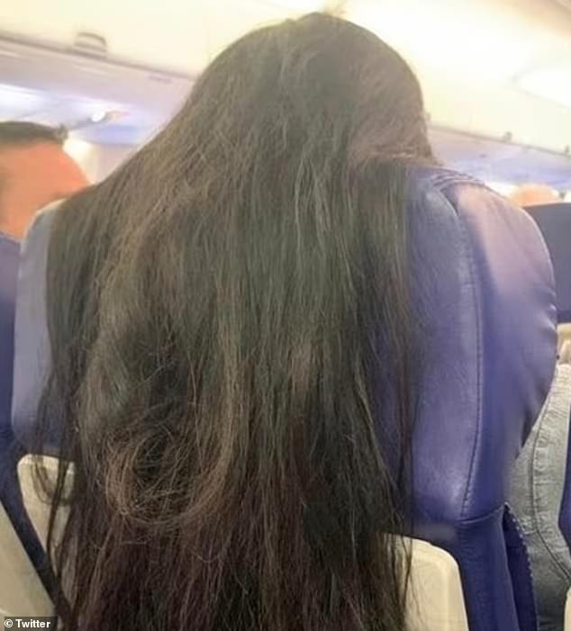 Draping hair over the back of the seat is considered the ninth worst airplane mistake