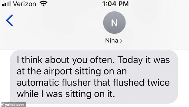 It's the thought that counts!  A woman from the US received this text message from her grandmother and probably wished she hadn't