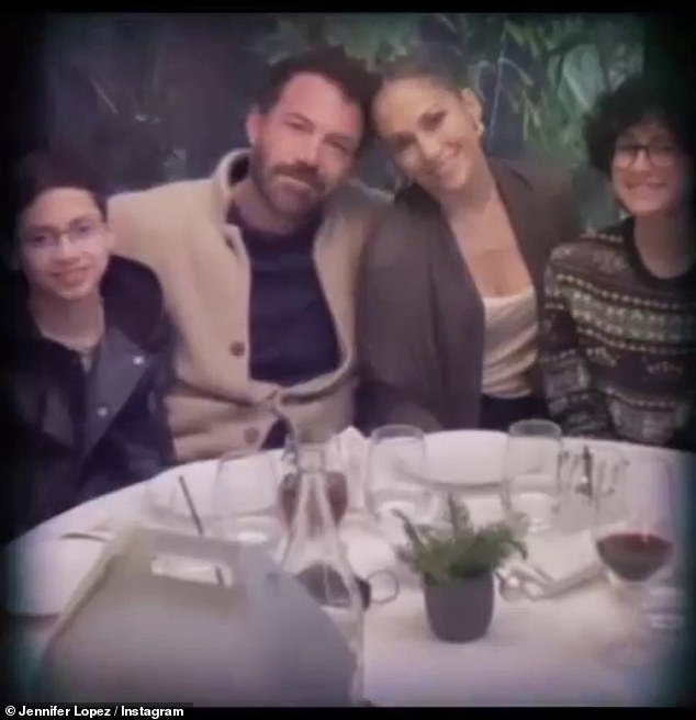 Blended families: While Lopez helps co-parent Ben and Jennifer's children, Affleck also became stepfather to her 15-year-old twins, Max and Emme, whom she shares with ex-husband Marc Anthony