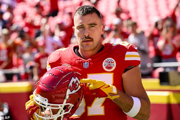 Chiefs tight end Travis Kelce, reportedly Swift's new boyfriend, will play Sunday night