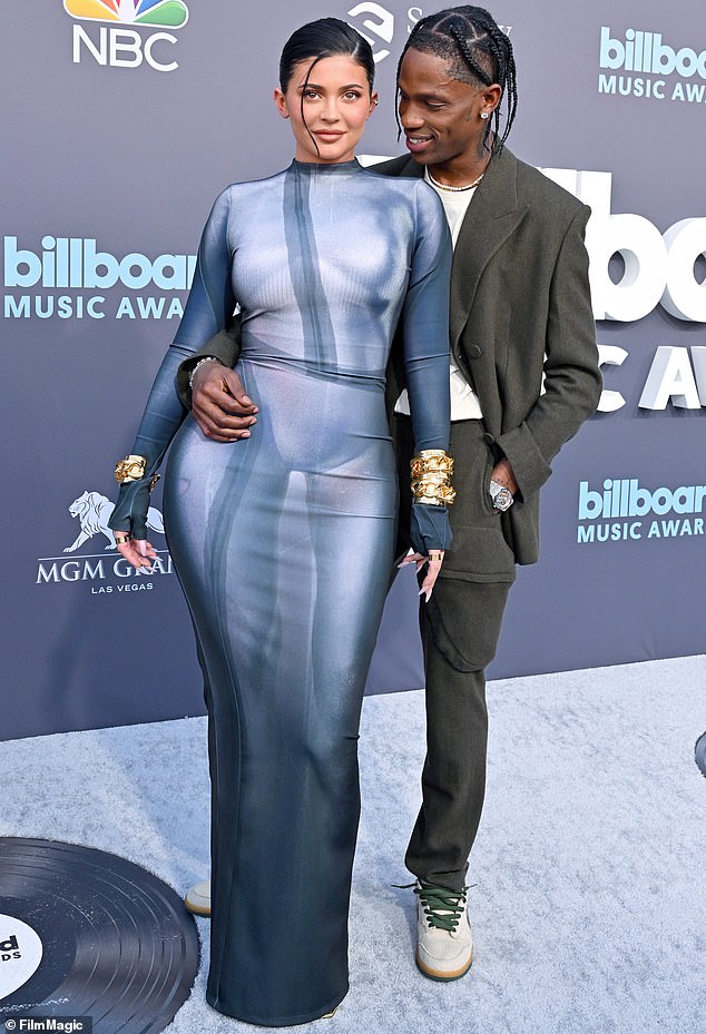 As they were: the couple had an on-again, off-again relationship from 2017 until this year;  they were pictured together at the Billboard Music Awards last year