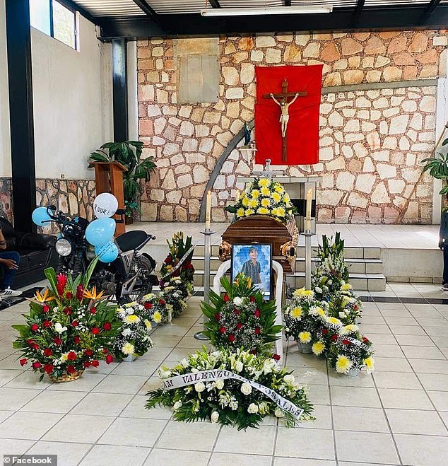 A service was held Thursday afternoon for Jesús Rodríguez, an 18-year-old who was kidnapped by a cartel along with five other teenage friends on Sunday and found dead on a farm in Zacatecas, Mexico on Wednesday.