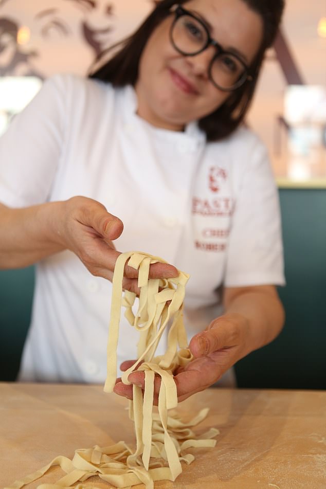 Chef Roberta started in Puglia, southern Italy, in a classic Trattoria restaurant and then 'fell in love with pasta'