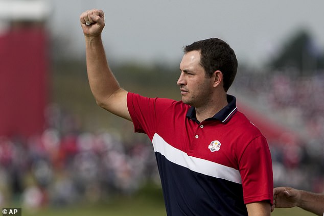 Cantlay didn't wear a cap when the Americans defeated Europe at Whistling Straits in 2021