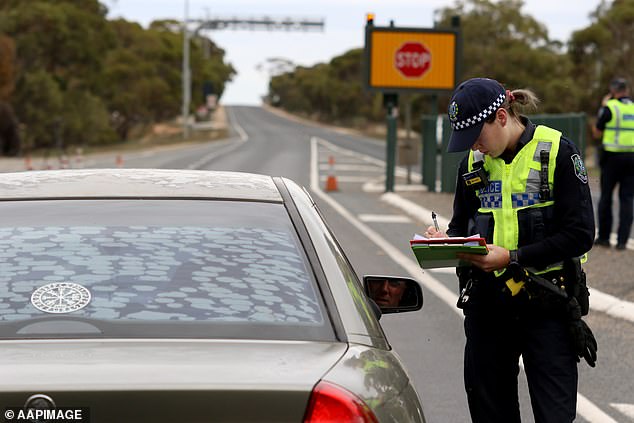 There is a heavy police presence in Victoria over the long weekend (stock image)