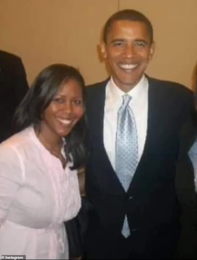 Ms Chapman may have lain undiscovered for several days (pictured with Barack Obama)