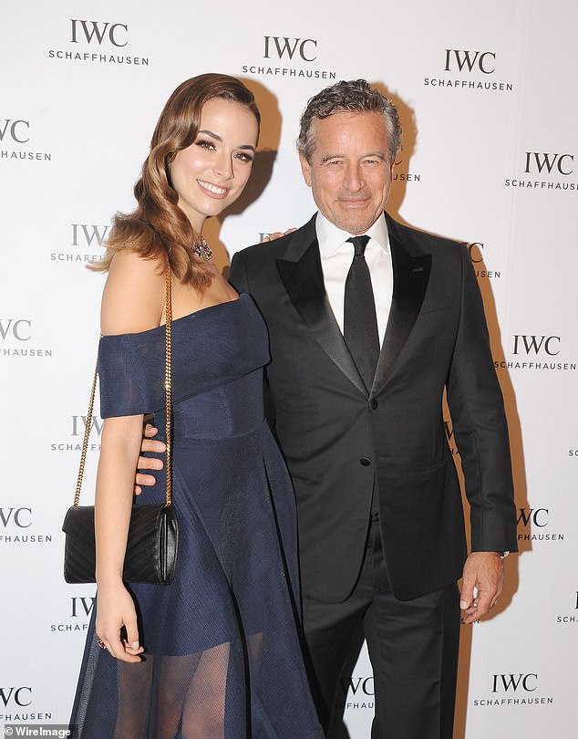 Mark Bouris, executive chairman of Yellow Brick Road (pictured right with model Monika Radulovic), said high immigration would mainly benefit investors and landlords