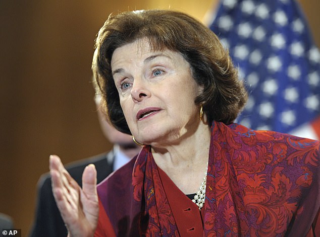 A source said Governor Newsom had promised to replace Feinstein (pictured) with a black woman