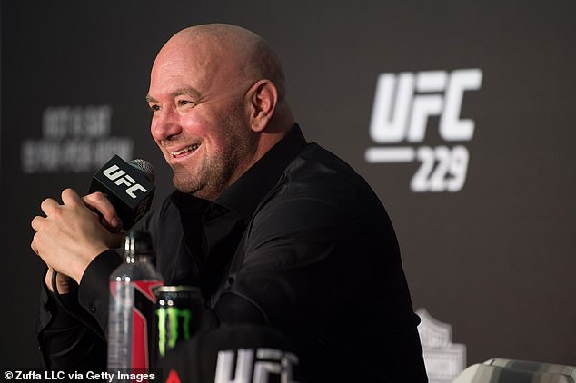 UFC president (pictured in 2018) revealed he made a lifestyle change after being warned he had only 10 years to live