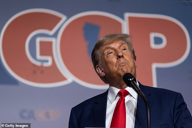 Donald Trump stole the show at the CaGOP convention with comments he made Friday against President Joe Biden, California Governor Gavin.  Newsom and California Democratic Representatives Nancy Pelosi, Eric Swalwell, Adam Schiff and Maxine Waters