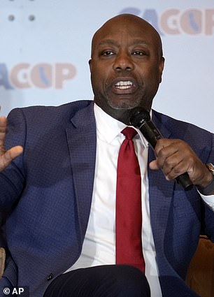 Senator Tim Scott of South Carolina sat down for a Q&A with the chairman of the California Republican Party