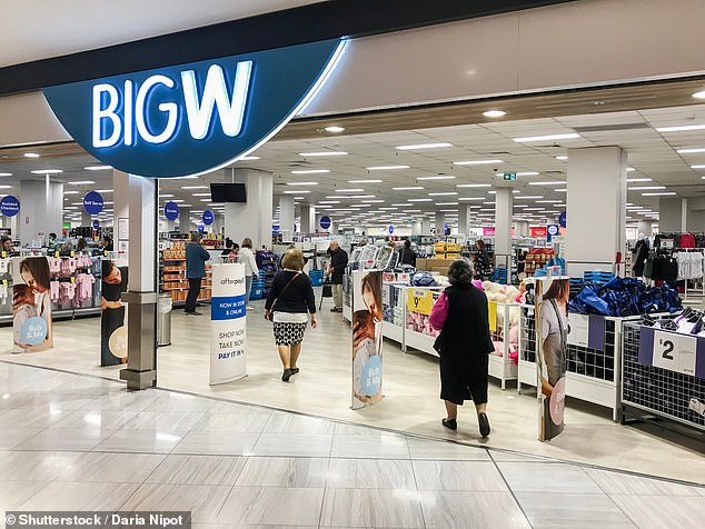 Big W remains open in most states, except South Australia, where most premises are closed