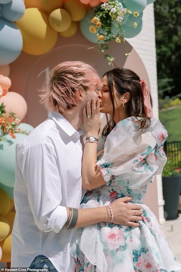 The 5 Seconds of Summer guitarist and his partner are expecting their first child together, which they revealed in July was a girl