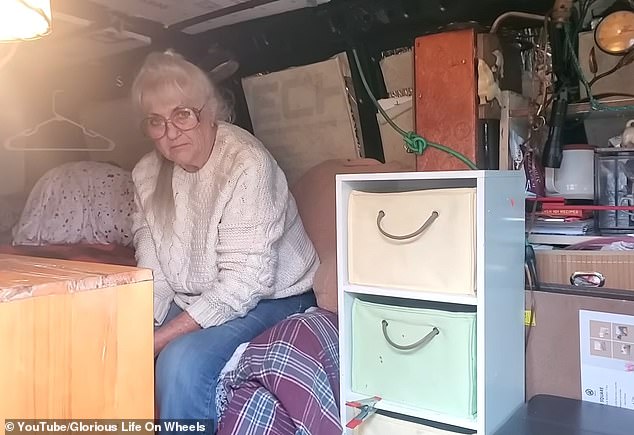 Lindy is a 75-year-old woman from Arizona who has revealed that she was forced to move into a van because she cannot pay the rent, despite working full-time