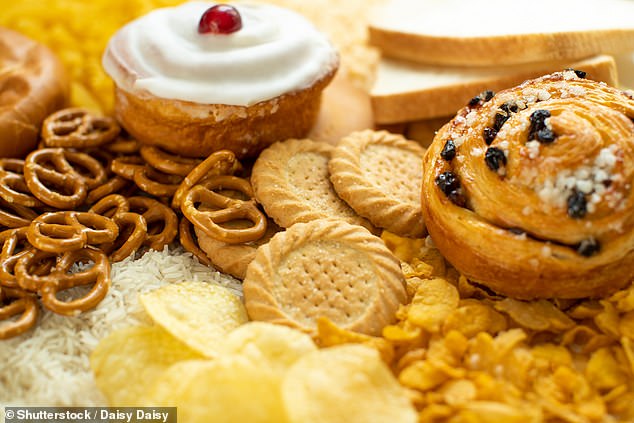 Researchers from London, who monitored the eating habits of more than 850 people, found that one in four reported eating unhealthy snacks – such as chocolate, chips and cakes – in addition to 'healthy meals'.  The results suggested that this group 'negated the benefits' of eating a nutritious breakfast, lunch and dinner, as eating junk food snacks was linked to having a higher BMI and blood sugar levels, increasing the risk of stroke, heart disease and obesity increased.