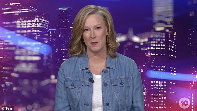 ABC star Leigh Sales made a cheeky swipe at Karl Stefanovic on Tuesday evening during the episode of The Cheap Seats