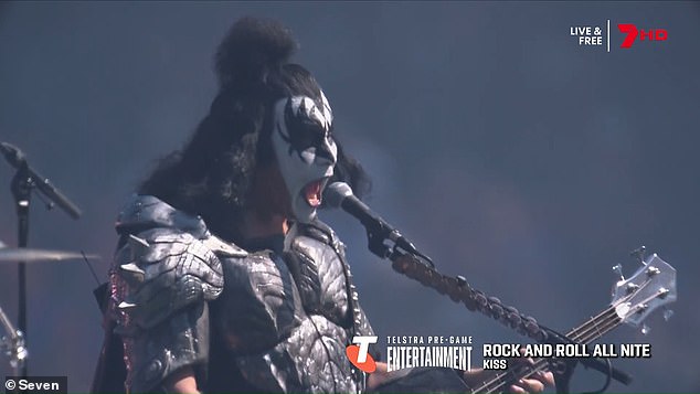 AFL Grand Final pre show act KISS divides opinion as football