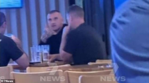 Dustin Martin was spotted having a secret meeting with former Richmond coach Damien Hardwick