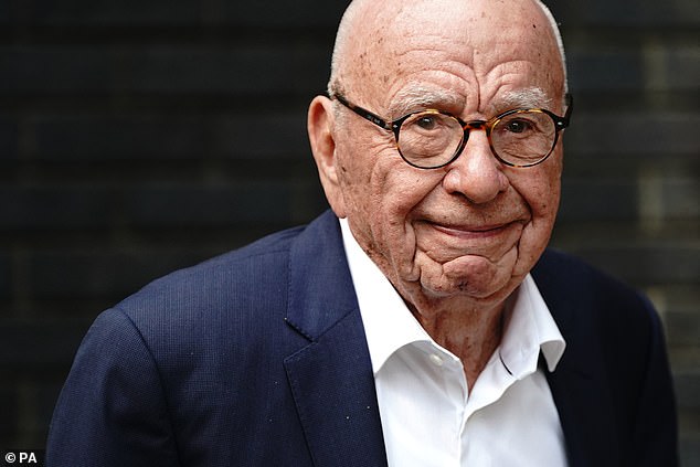 Stepping down: Media mogul Rupert Murdoch retires after 70 years - with second son Lachlan taking over family dynasty