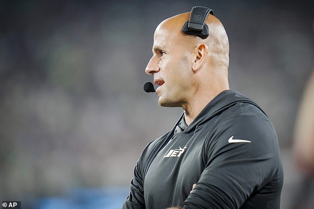 Jets coach Robert Saleh said he has not discussed retirement with quarterback Aaron Rodgers