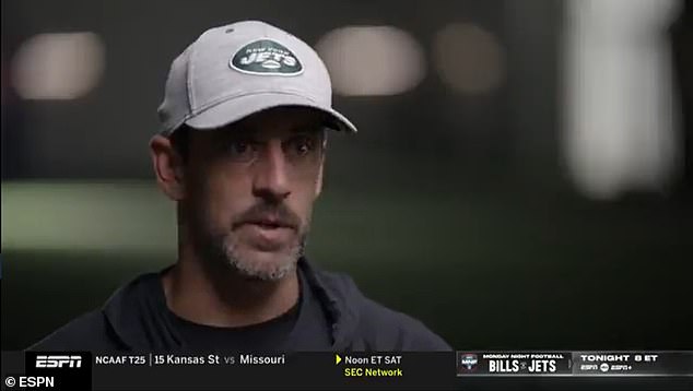 Aaron Rodgers talked about 