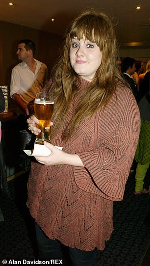 Previously: Adele pictured in 2008