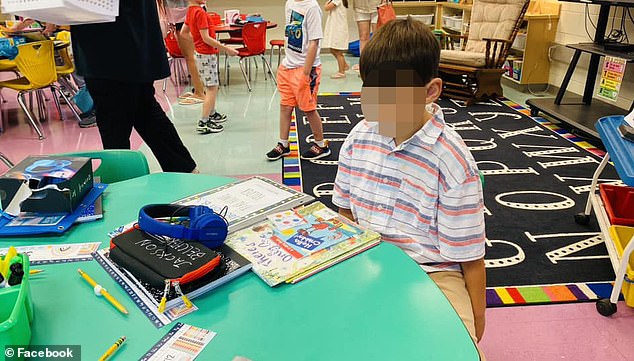 Jackson Belcher is a first-grade Bagley Elementary School student in Jefferson County, Alabama