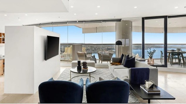 Mr Joyce may have more time to enjoy his newly acquired $9.5 million penthouse in the Cove Apartments in Sydney's harborside district of The Rocks