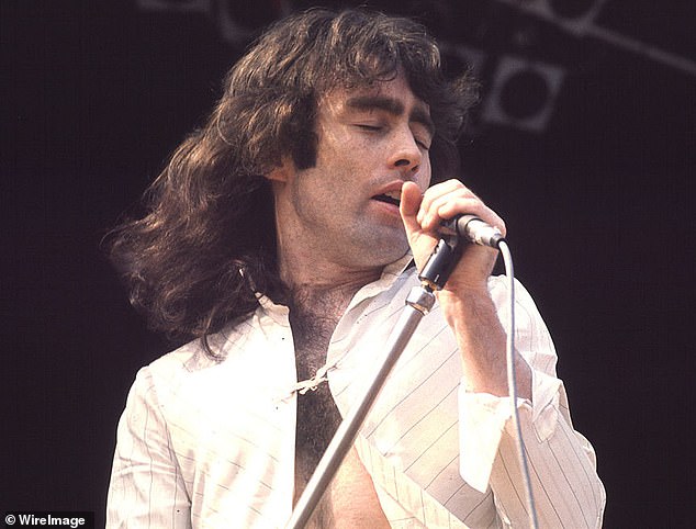 Legendary Bad Company frontman – seen here in 1974 – has now had his pipes restored, but revealed on Wednesday how he 'couldn't do anything' with his voice for years