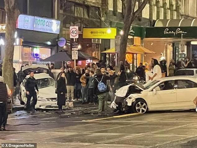 Zain Khan, 26, has been charged with one count of murder, three counts of attempted murder, three counts of causing serious injury with intent and two counts of conduct endangering life during the chaos on Bourke Street that unfolded on Friday.