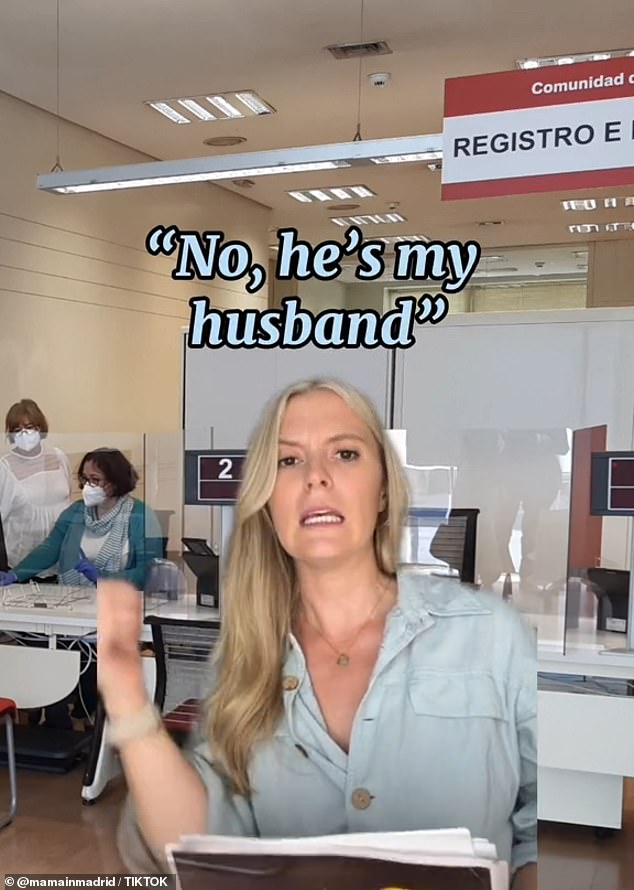 In another video, she revealed that married women don't take their husbands' surnames