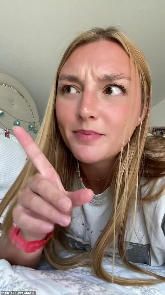 American Jenna Lu revealed in a bizarre TikTok video that she is confused about the different months and seasons in Australia