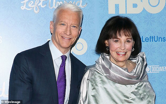 Anderson Cooper reveals that his mother, Gloria Vanderbilt, offered to act as a surrogate mother for his son just before she died in 2019