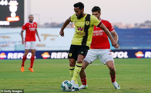 Townsend played for the club in pre-season, but ultimately did not sign for the Clarets