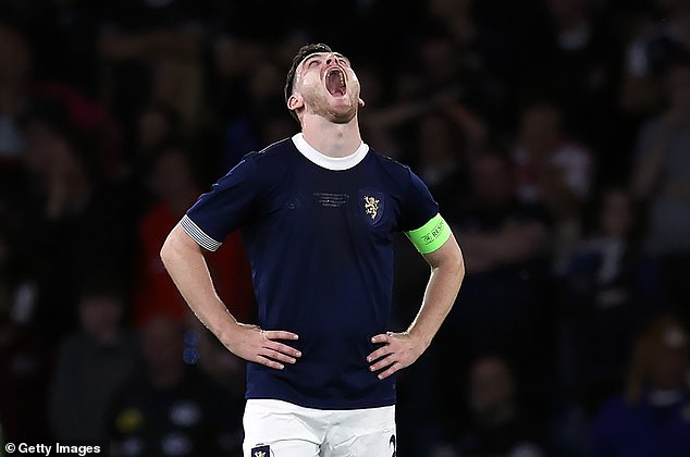 Andy Robertson admitted he let Scotland down after his mistake in the 3-1 defeat to Englamd