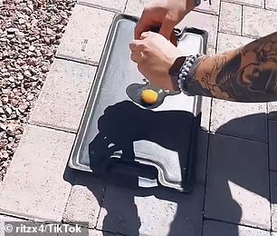 Boiling eggs in the Arizona heat