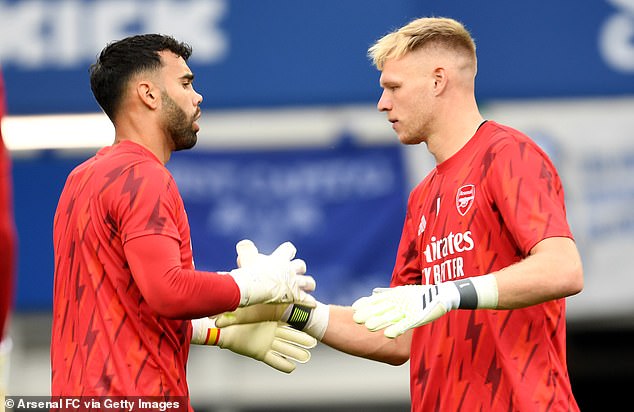 Arsenal's Aaron Ramsdale is being watched by rival clubs after being dropped for David Raya