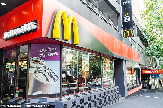 Diners were confronted with grim scenes at the McDonald's restaurant on Melbourne's Bourke Street (pictured), with rubbish and food leftovers piled up on the tables inside, with a former employee claiming the filthy scenes are a normal occurrence.