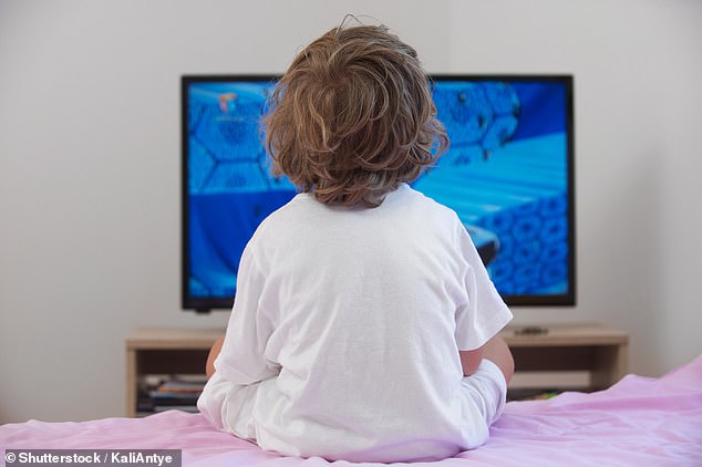 Children had their eye movements tracked as they watched videos of social interaction