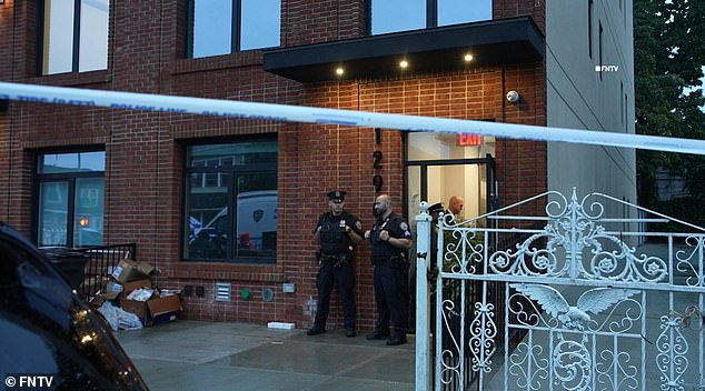 A mother was found dead Monday next to her 14-year-old daughter and their dog in a Brooklyn apartment