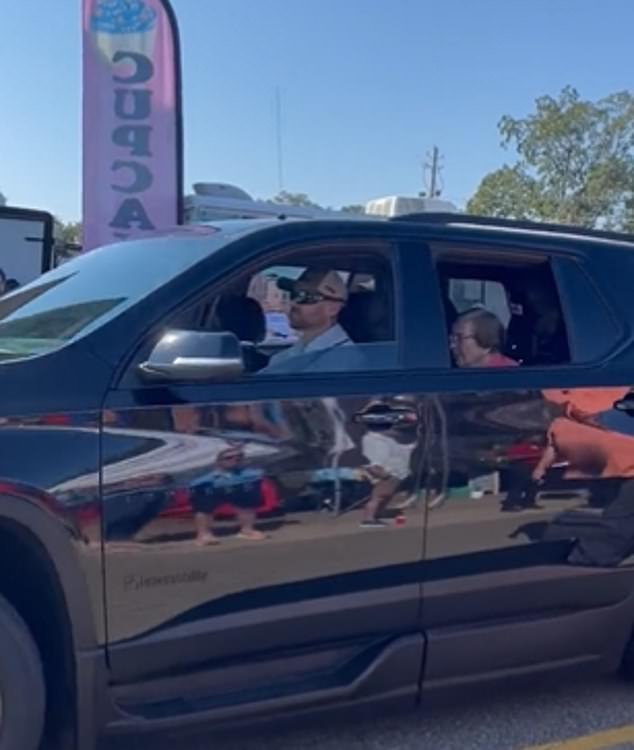 Carter was spotted with former First Lady Rosalynn Carter on Saturday as he celebrated his 99th birthday at the Plains Peanut Festival in Georgia