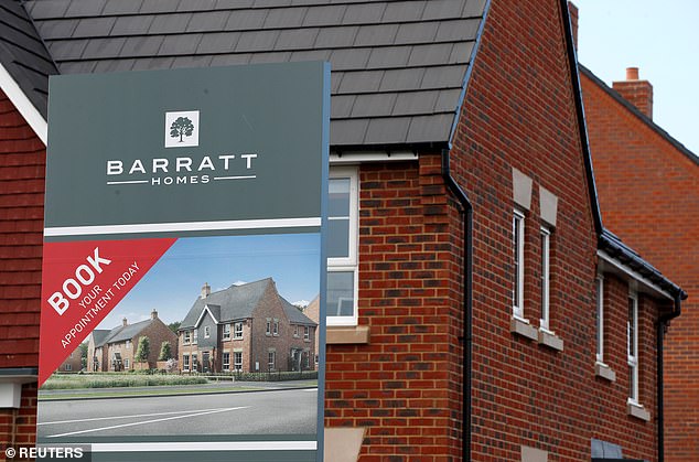 Slump: Barratt Developments says profit fell 16.2% to £884.3m in 12 months to end of June, after peaking at £1bn last year