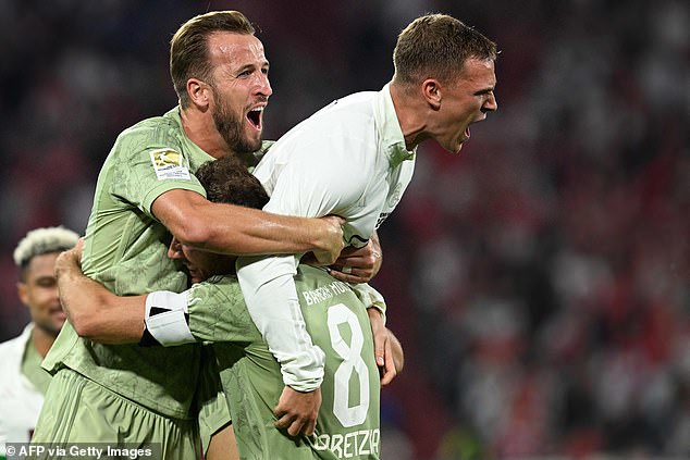 Harry Kane found the net again for Bayern Munich in the Allianz Arena