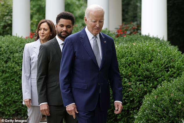 Vice President Kamala Harris, 58, Rep. Maxwell Frost, 25, and President Joe Biden, 80, all spoke at an event launching a new gun violence prevention agency