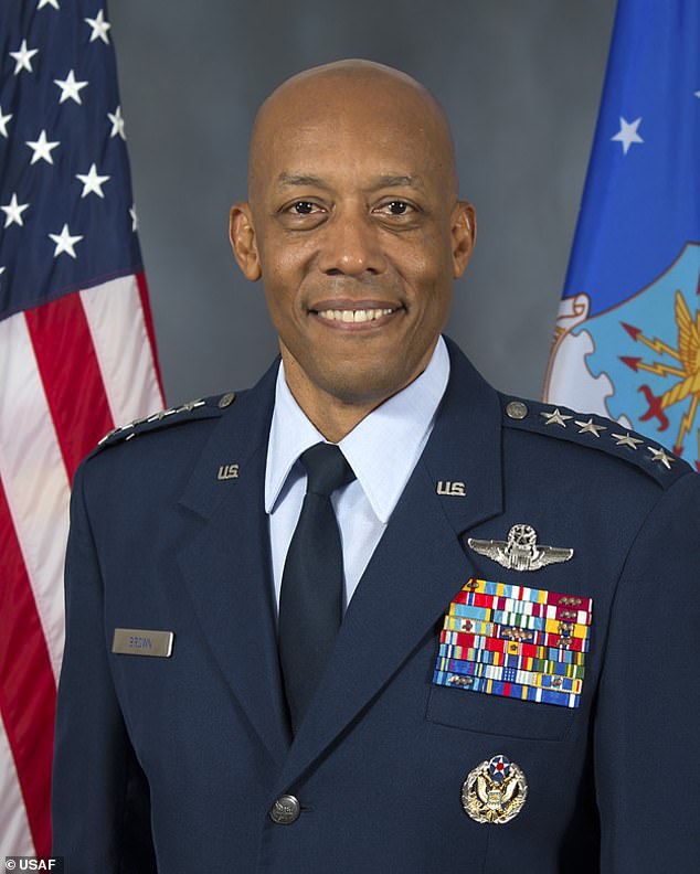 President Biden's choice for the new chairman of the Joint Chiefs of Staff has been confirmed: Air Force Gen. Charles Q. Brown.