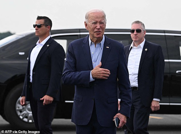 President Joe Biden on Monday rejected the idea that a massive auto workers' strike could take place in the coming weeks.  