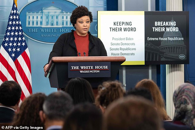 President Joe Biden's budget director, Shalanda Young, blasted Republican leader Kevin McCarthy for leading the federal government into a shutdown and dismissed his pledge not to accept a paycheck as nothing more than political theater during a briefing on Friday