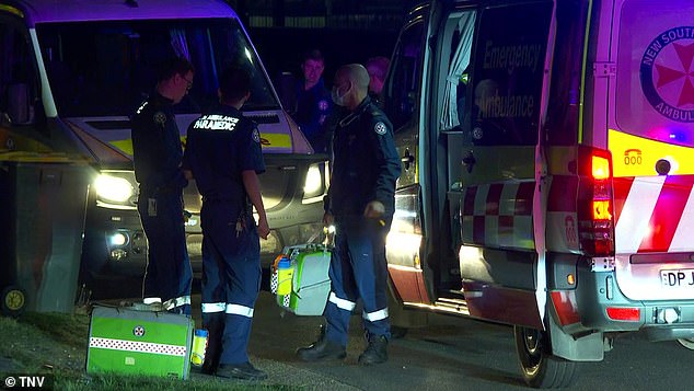 Paramedics were called to Blackett in Sydney's far northwest on Wednesday evening to respond to a man who had been shot