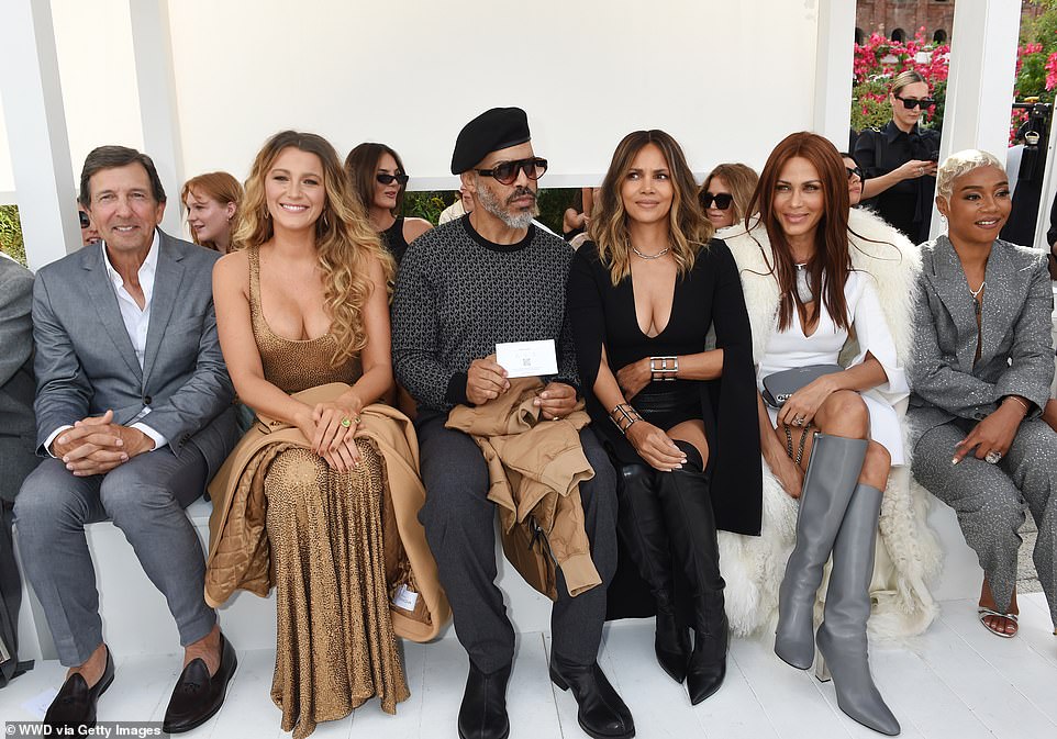 Front row: The Michael Kors show had quite the lineup.  It saw John D. Idol, the chairman and CEO of Capri Holdings (which owns Kors), Blake Lively, Van Hunt, Halle Berry, Nicole Ari Parker and Tiffany Haddish