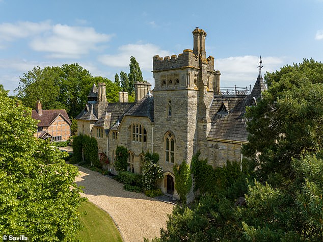 Foscombe House, set in 52 acres of rolling parkland near the village of Ashleworth in Gloucestershire, is on the market for £7.95 million